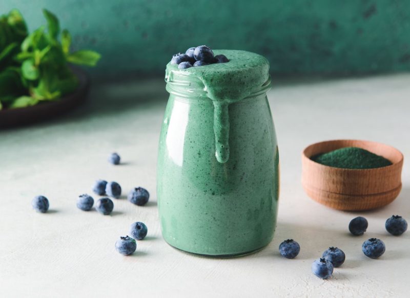 DETOX JAGODA I SPIRULINA SMOOTHIE