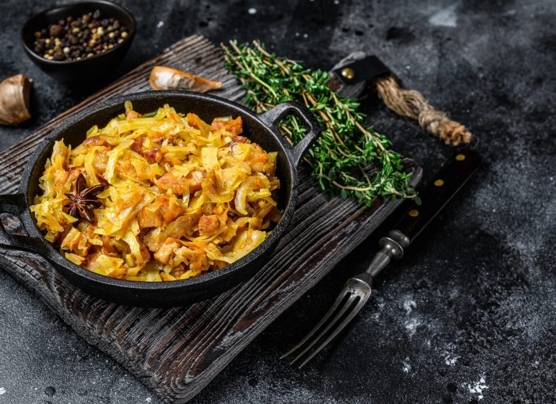 wegetariański bigos