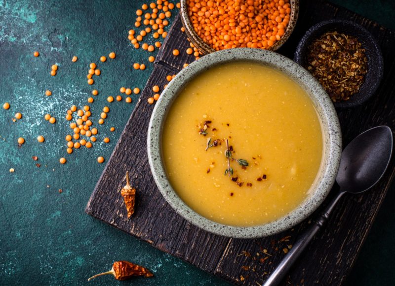 krem z soczewicy dozdrowia przepis